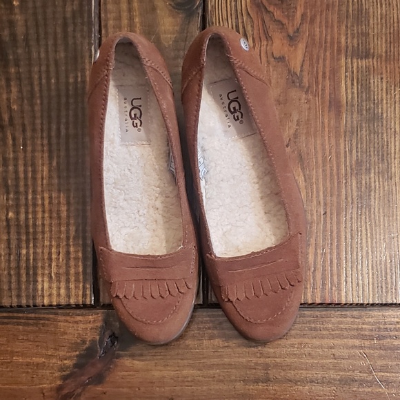 UGG Shoes - Ugg Women's wedges shoes brown size 5